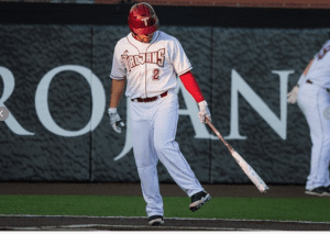 Single Arm Sleeve Warn for Baseball By the Troy Trojans Baseball Team