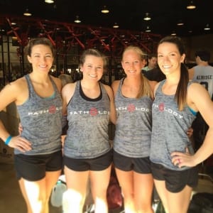 Crossfit Ilium Ladies Team Wearing Pathology Apparel Athletic Gear